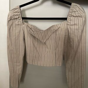 Urban Outfitters Long Sleeve Crop